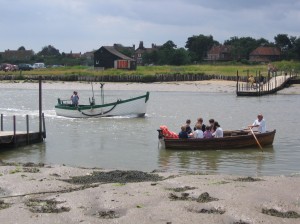 The ferry across to Walberswick from Southwold